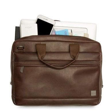 Сумка Knomo Foster Briefcase 14' Brown (KN-45-201-BRW), ціна | Фото