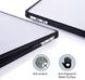 Пластиковая накладка c силиконовым бампером STR Dual Color Hard Case for MacBook Air 13.6 (2022-2024) M2/М3 - Black/Black, цена | Фото 3