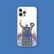 Силіконовий прозорий чохол Oriental Case Ukraine Lover (Kyiv by teplo.v) для iPhone 15