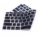 Накладка на клавіатуру STR для MacBook Air 13 (2020) - Чорна US (з російськими літерами), ціна | Фото 4