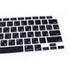 Накладка на клавіатуру STR для MacBook Air 13 (2020) - Чорна US (з російськими літерами), ціна | Фото 6