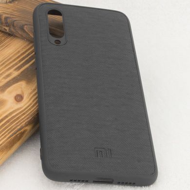 TPU чехол Textile Logo для Xiaomi Mi 9 - Черный, цена | Фото
