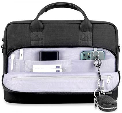 Сумка WIWU Alpha Slim Laptop Bag for MacBook 15-16" - Black, цена | Фото