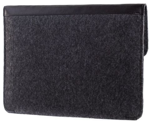 Чехол-конверт Gmakin для MacBook 12 - Black (GM04-12), цена | Фото