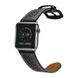 Ремешок JINYA Vogue Leather Band for Apple Watch 38/40/41 mm (Series SE/7/6/5/4/3/2/1) - Blue with Orange Dot (JA4014), цена | Фото 3