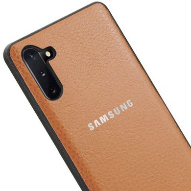 Кожаная накладка Classic series для Samsung Galaxy Note 10 - Черный, цена | Фото