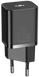 Зарядное устройтво Baseus Super Silicone PD Charger 20W (1Type-C) - White, цена | Фото 1