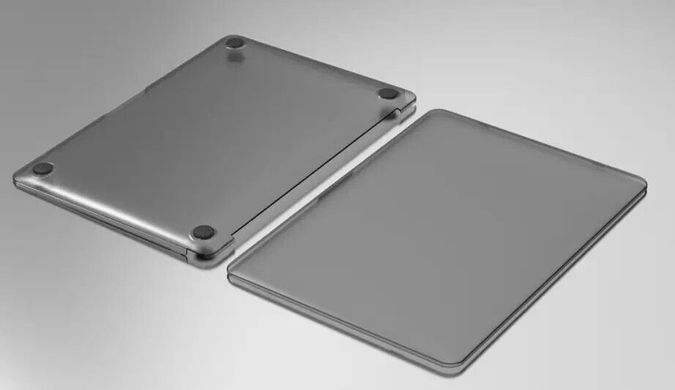 Пластиковый матовый чехол-накладка WIWU iSHIELD Hard Shell for MacBook Pro 13 (2020) - Transparent, цена | Фото