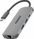 Sitecom USB-C to Gigabit LAN Adapter with USB-C to Power Delivery + 2 USB 3.0 (CN-378), цена | Фото 1