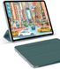 Магнитный силиконовый чехол-книжка STR Buckles Magnetic Case for iPad Pro 12.9 (2018 | 2020 | 2021) - Charcoal Gray, цена | Фото 4