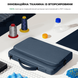 Протиударний чохол-сумка Tomtoc Laptop Briefcase for MacBook Pro 13 (2016-2022) | Air 13 (2018-2020) - Silver Gray (A14-B02G), ціна | Фото 7
