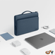 Протиударний чохол-сумка Tomtoc Laptop Briefcase for MacBook Pro 13 (2016-2022) | Air 13 (2018-2020) - Silver Gray (A14-B02G), ціна | Фото 10