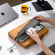 Протиударний чохол-сумка Tomtoc Laptop Briefcase for MacBook Pro 13 (2016-2022) | Air 13 (2018-2020) - Silver Gray (A14-B02G), ціна | Фото 12