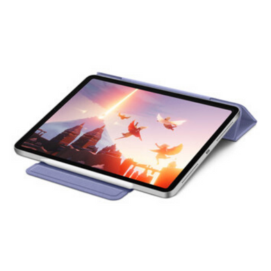 Магнітний силіконовий чохол-книжка STR Buckles Magnetic Case for iPad Pro 12.9 (2018 | 2020 | 2021) - Charcoal Gray, ціна | Фото