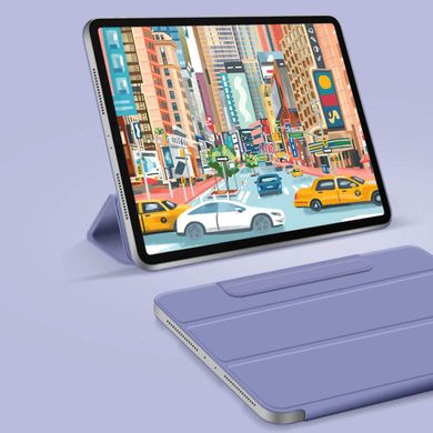 Магнитный силиконовый чехол-книжка STR Buckles Magnetic Case for iPad Pro 12.9 (2018 | 2020 | 2021) - Charcoal Gray, цена | Фото