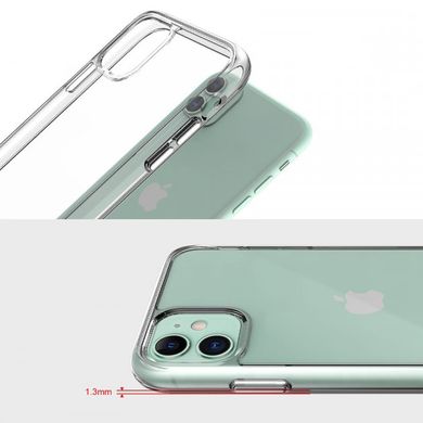 Прозрачный противоударный чехол STR Space Case for iPhone 11 - Clear, цена | Фото