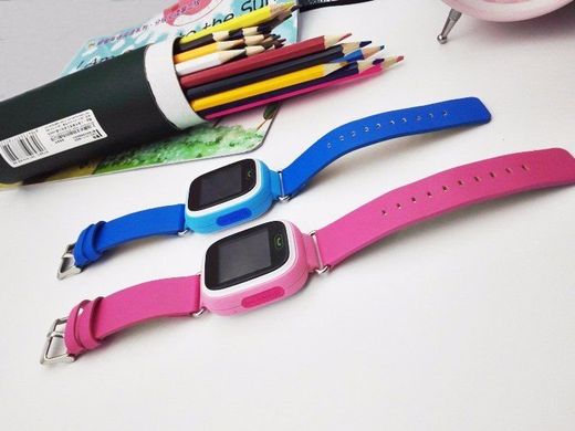 Детские смарт-часы с GPS трекером Q90 - Желтые, цена | Фото