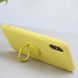 Чохол із кільцем-тримачем MIC Ring Holder для IPhone XR - Yellow, ціна | Фото 2