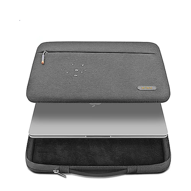 copy_Чехол-сумка WIWU Pilot Sleeve for MacBook 13-14" - Gray, цена | Фото