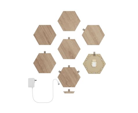 Розумна система освітлення Nanoleaf Elements - Hexagons Starter Kit Apple Homekit - 7 шт., ціна | Фото