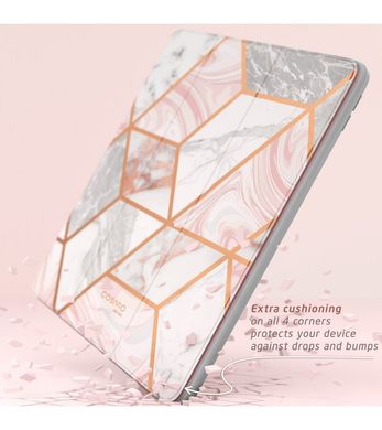 Протиударний чохол-книжка із захистом екрану i-Blason Cosmo Series Trifold Case for iPad 10.2 (2019/2020/2021) - Purple, ціна | Фото