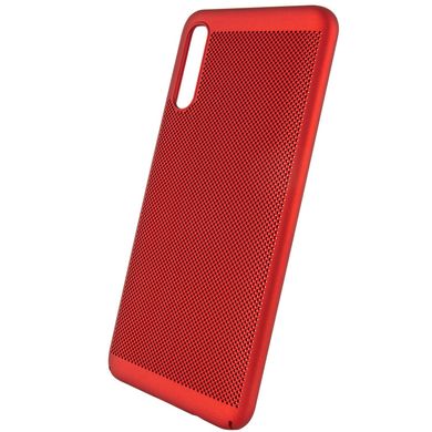 Ультратонкий дихаючий Чохол Grid case для Samsung Galaxy A70 (A705F) - Чорний, ціна | Фото