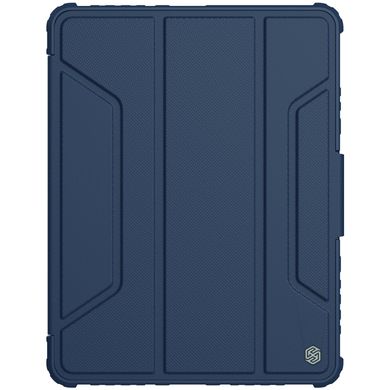 Протиударний чохол із захистом для камери Nillkin Bumper Leather Case Pro for iPad Air 4 10.9 (2019) | Pro 11 (2018 | 2020 | 2021) - Black, ціна | Фото