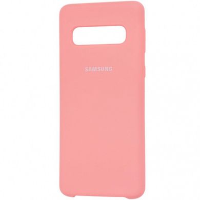 Чохол Silicone Cover (AA) для Samsung Galaxy S10+ - Рожевий / Cotton Candy, ціна | Фото