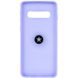 TPU чехол Summer ColorRing под магнитный держатель для Samsung Galaxy S10+ - Черный, цена | Фото 3