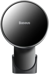 Автотримач з бездротовою зарядкою MagSafe Baseus Big Energy 15W (тільки для iPhone 12 | 13 Series) - Black (WXJN-01), ціна | Фото