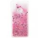TPU чехол Liquid hearts для Samsung Galaxy A20s - Розовый, цена | Фото 1