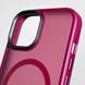 Чохол WAVE Matte Insane Case with Magnetic Ring iPhone 15 Pro Max - Dark Red
