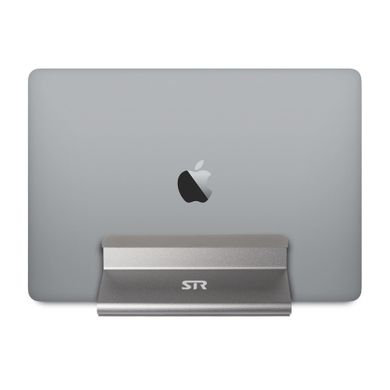 Металева підставка для ноутбука STR Aluminium Laptop Stand (C4) - Black, ціна | Фото