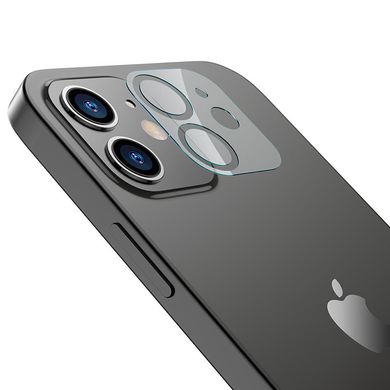 Захисне скло HOCO Lens flexible tempered film дпя камери iPhone 12 Mini (V11) (transparent), ціна | Фото