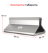 Металева підставка для ноутбука STR Aluminium Laptop Stand (C4) - Black, ціна | Фото 3