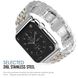 Металевий ремінець STR 7-Bead Metal Band for Apple Watch 38/40/41 mm (Series SE/7/6/5/4/3/2/1) - Silver, ціна | Фото 5