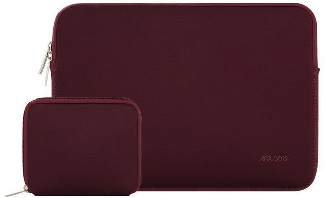 Чехол Mosiso Neopren Sleeve for MacBook Pro 13 (2016-2022) | Air 13 (2018-2020) - Wine Red, цена | Фото