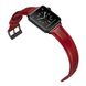 Ремешок STR Crazy Horse Retro Style Leather Band for Apple Watch 38/40/41 mm (Series SE/7/6/5/4/3/2/1) - Red, цена | Фото 3