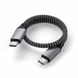 Кабель Satechi USB-C to USB-C Cable 100W Space Gray (25 cm) (ST-TCC10M), ціна | Фото 5