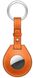 Шкіряний брелок для AirTag WIWU Hermes Keyring - Orange, ціна | Фото 1