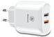 Зарядное устройство Baseus Bojure Series Dual-USB Quick Charge Charger for EU 23W - White (CCALL-AG02), цена | Фото 2