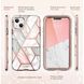 Протиударний чохол з захистом екрану i-Blason [Cosmo Series] Case for iPhone 14 Plus - Marble, ціна | Фото 7