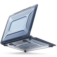 Противоударная накладка STR Mecha Shockproof Case for MacBook Air 15 (2023) M2 - Blue