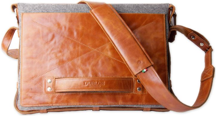 Шкіряна сумка Dublon Retina для MacBook 15-16" - Executive (558), ціна | Фото