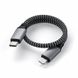 Кабель Satechi USB-C to Lightning Cable Space Gray (25 cm) (ST-TCL10M), цена | Фото 4