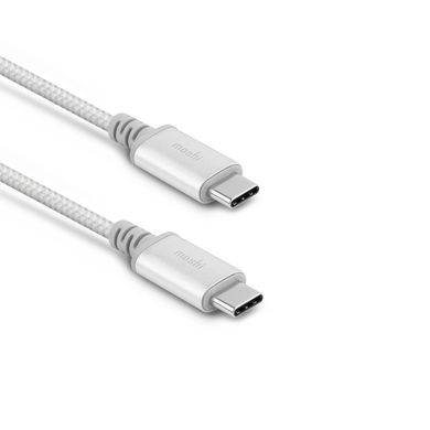 Moshi Integra™ USB-C to USB-C Cable Jet Silver (1 m) (99MO084244), цена | Фото