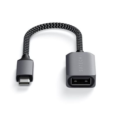 Адаптер Satechi USB-C to USB 3.0 Adapter Cable Space Gray (ST-UCATCM), ціна | Фото