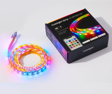 Умная светодиодная лента LifeSmart Cololight Strip 30 led (2 m) работает с Apple HomeKit / Amazon Alexa / Google Assistant, цена | Фото