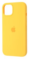 Силіконовий чохол MIC Silicone Case Full Cover (HQ) iPhone 13 Pro Max - Yellow, ціна | Фото