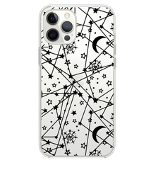 Силиконовый прозрачный чехол Oriental Case (Galaxy White) для iPhone 12 | 12 Pro, цена | Фото